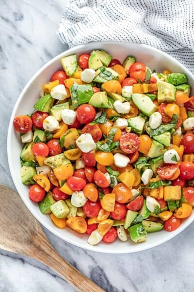 Caprese Avocado Salad