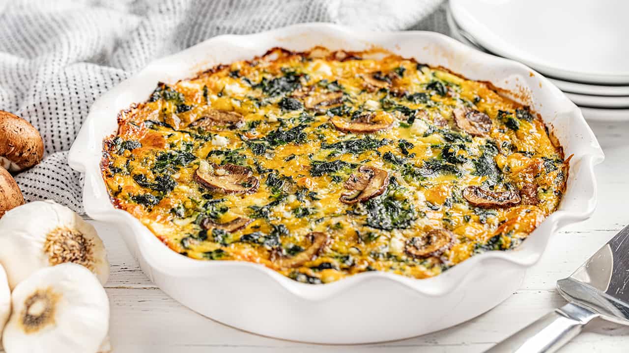 Easy Crustless Spinach Quiche 6496 Hot Sex Picture