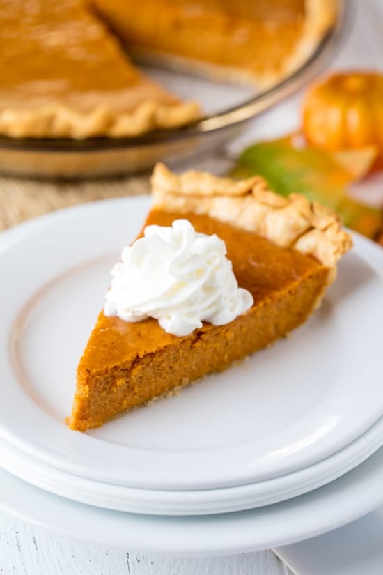 Easy Homemade Pumpkin Pie