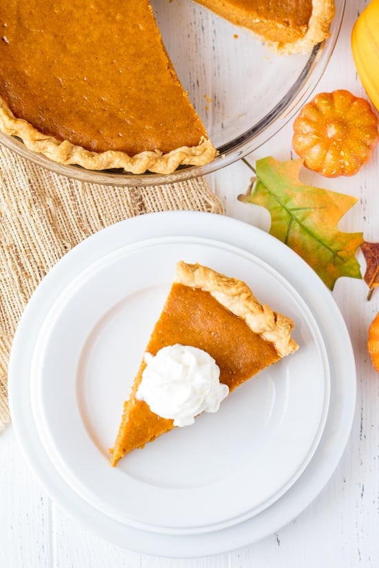  and five minutes of your time to get it into the oven Easy Peasy Pumpkin Pie