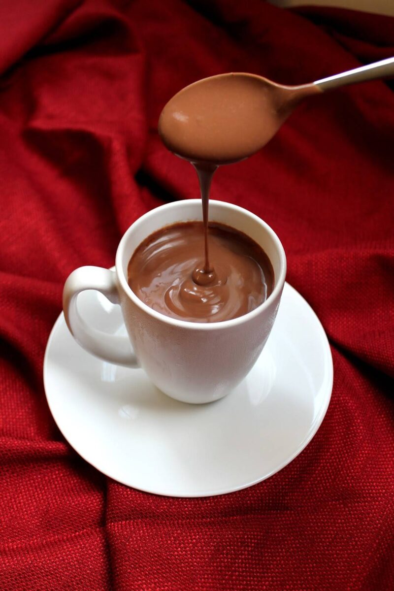 Italian Hot Chocolate - Amira's Pantry