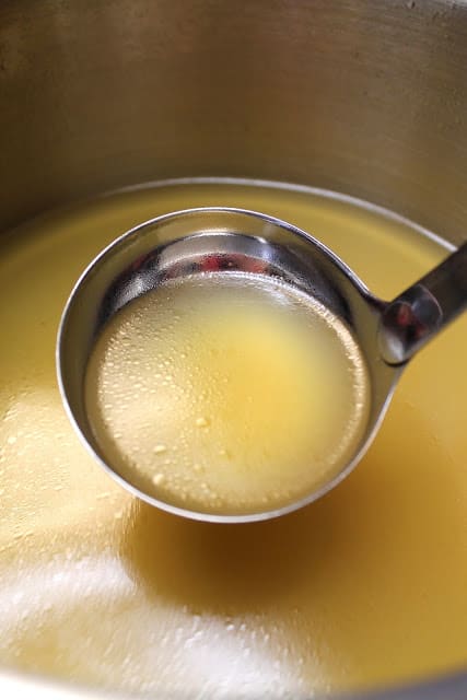 Homemade Roasted Chicken Stock – Freeze for Later Use