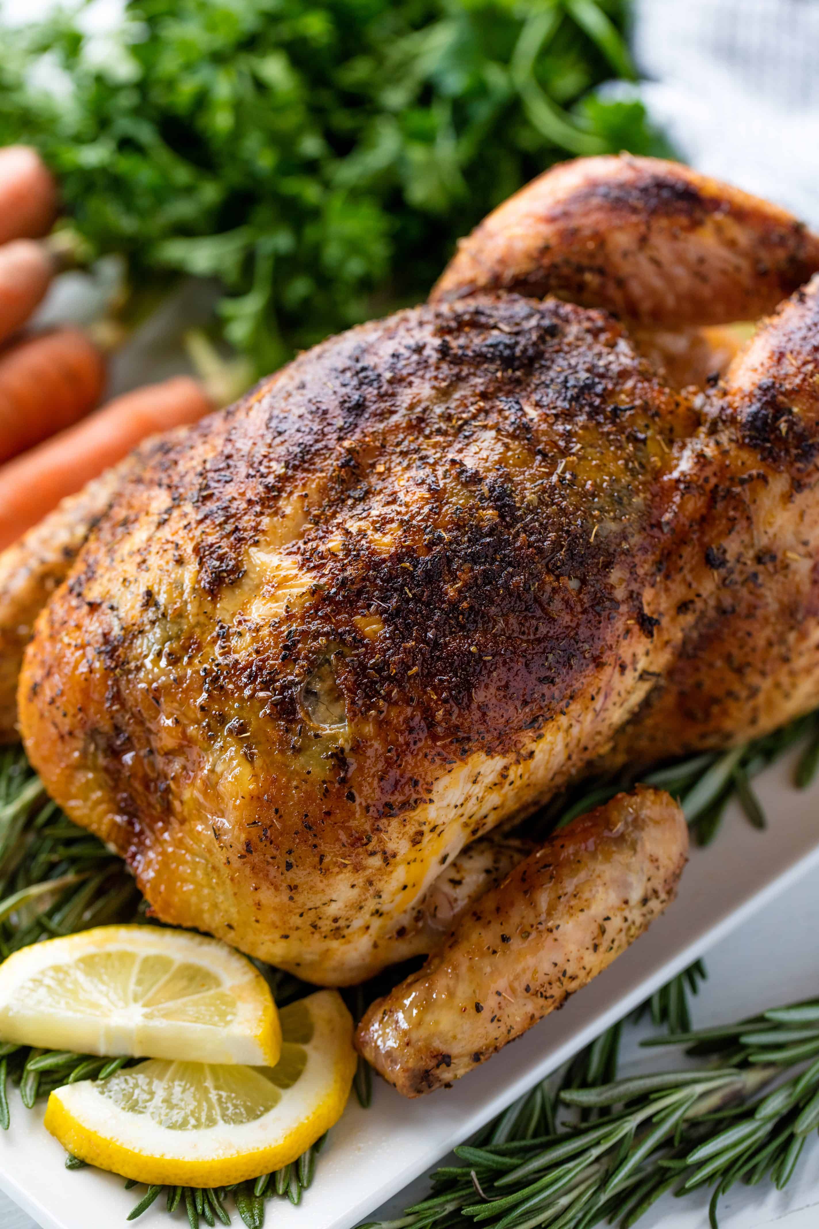 Roasted Chicken 1 - thestayathomechef.com