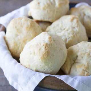 Flaky Old Fashioned Biscuits - Cafe Delites