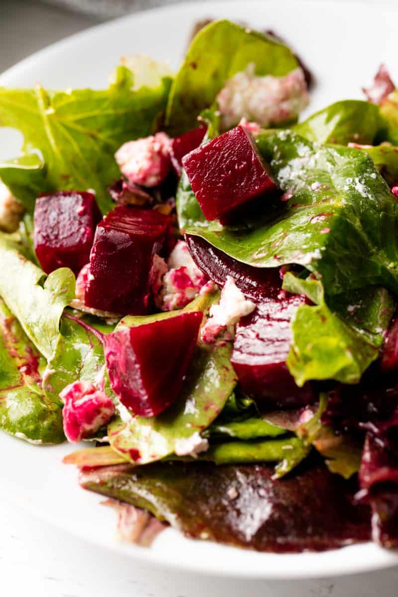  The Best Beet Salad has goat cheese and an orange The Best Beet Salad