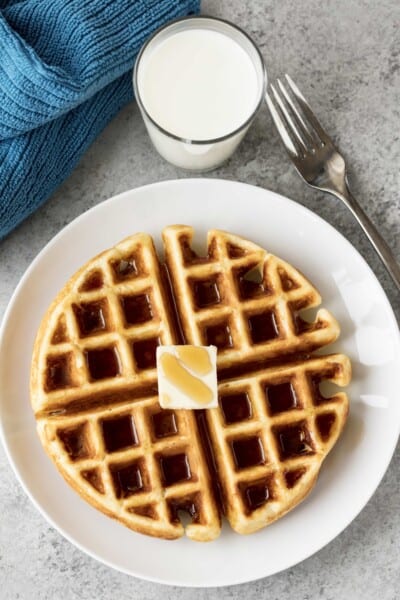 Greek Yogurt Waffles