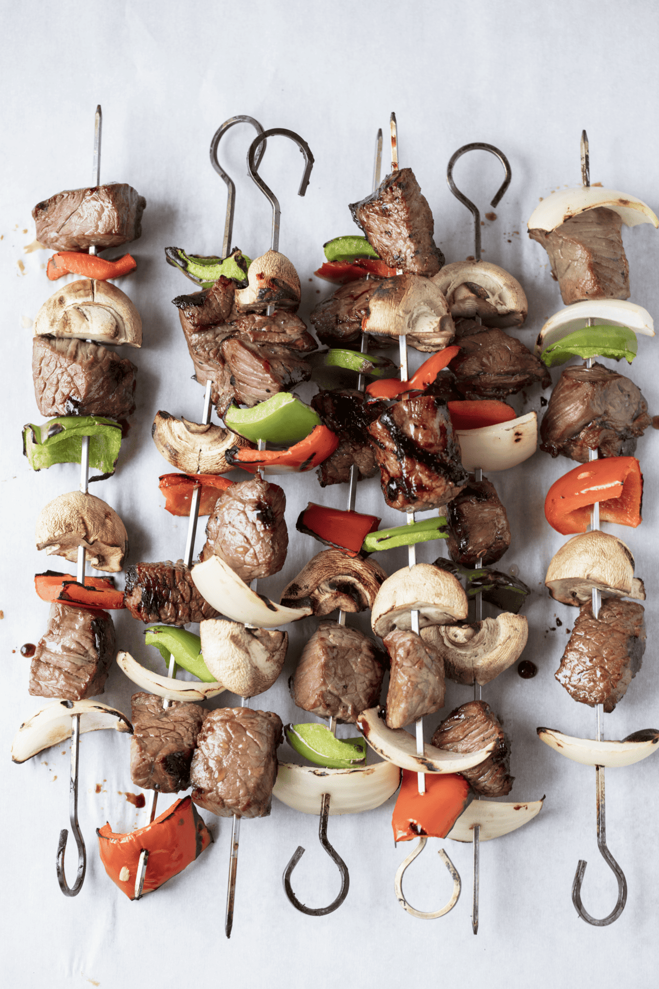 Dr. Pepper Marinated Steak Kebabs are juicy and flavorful and so easy to make! You'll impress everyone with how tender your meat is. It will practically melt in your mouth!