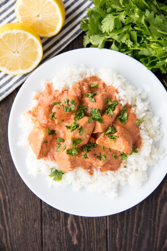 This Chicken Tikka Masala recipe is absolute perfection with a spiced yogurt marinade and  Chicken Tikka Masala