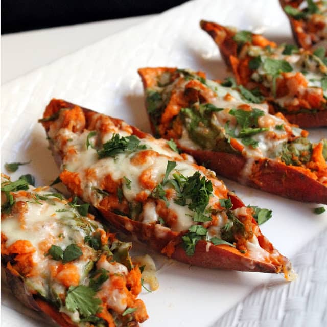 Chipotle Twice Baked Sweet Potatoes are sweet Chipotle Twice Baked Sweet Potatoes