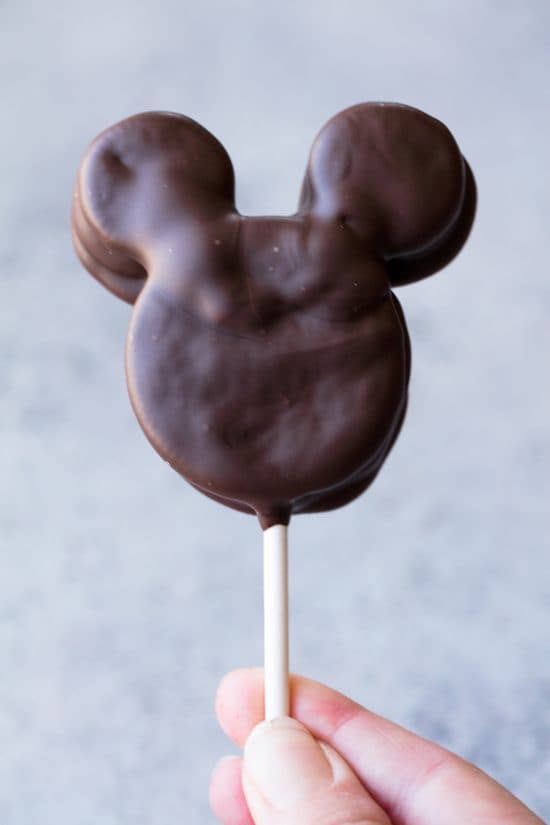 Mickey Mouse Oreo Pops are a fun way to bring some Disneyland Magic to birthdays Mickey Mouse Oreo Pops