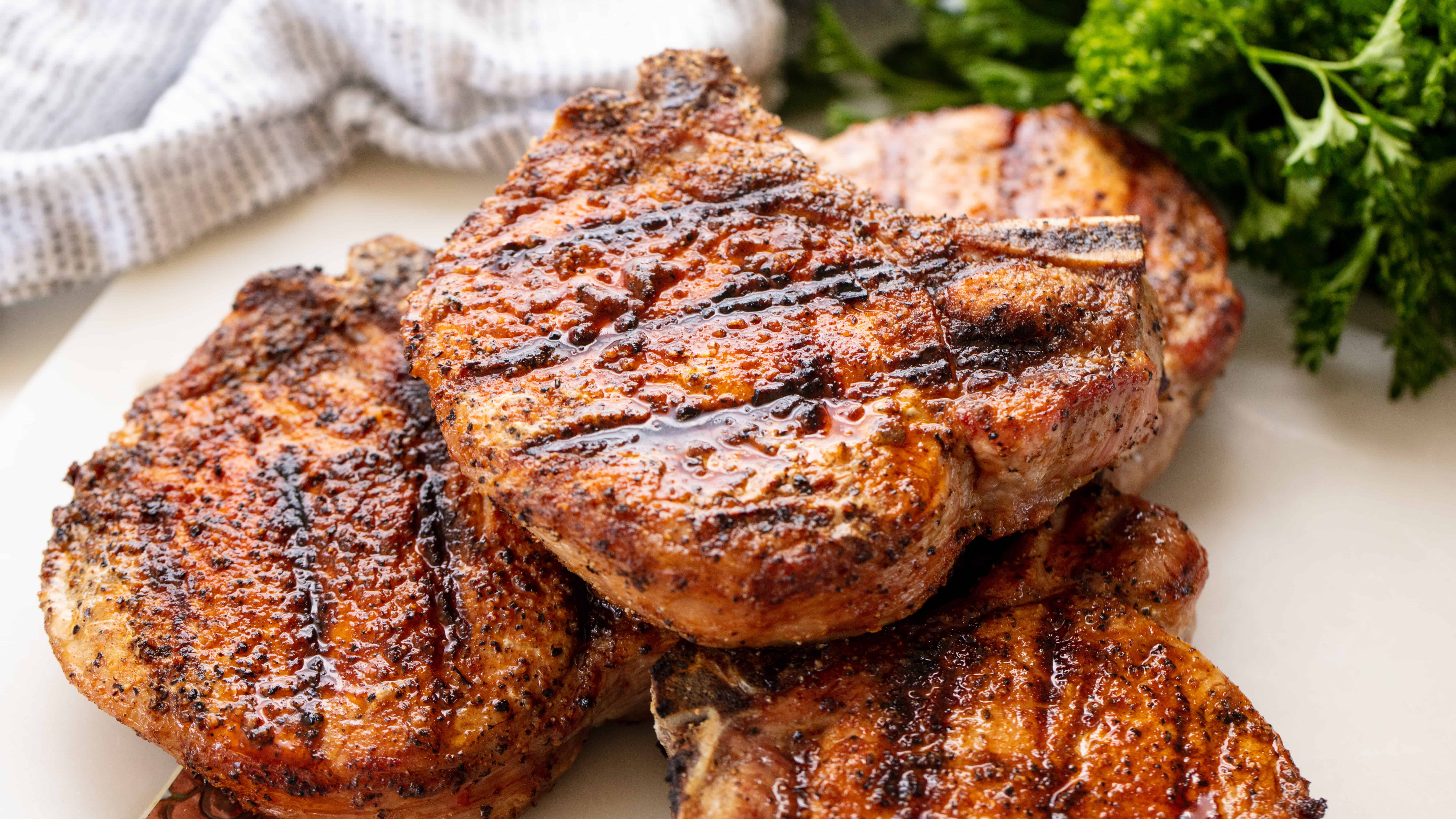 Perfect Grilled Pork Chops