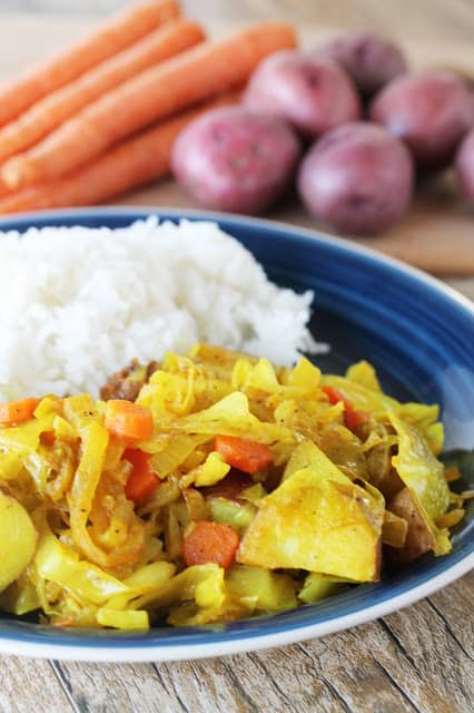 Tikel Gomen : Ethiopian Cabbage Dish