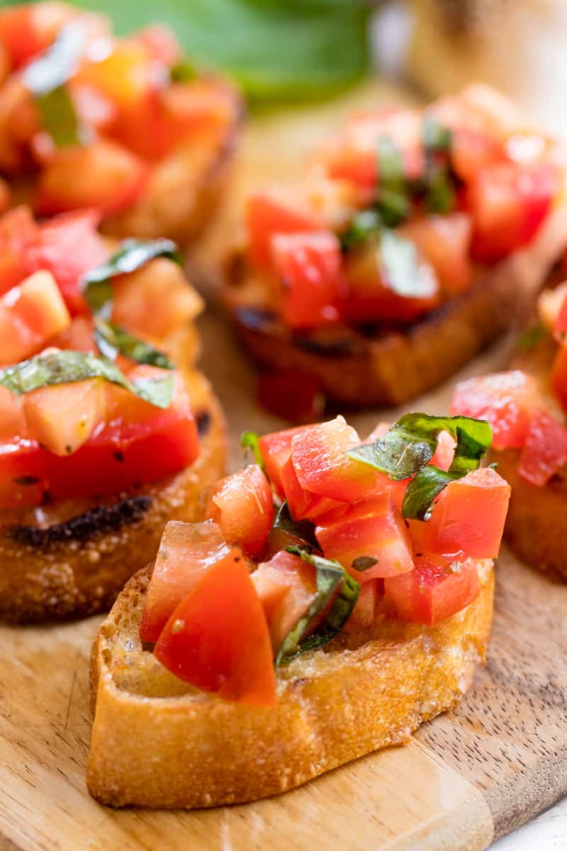 Authentic Italian Bruschetta - Cafe Delites