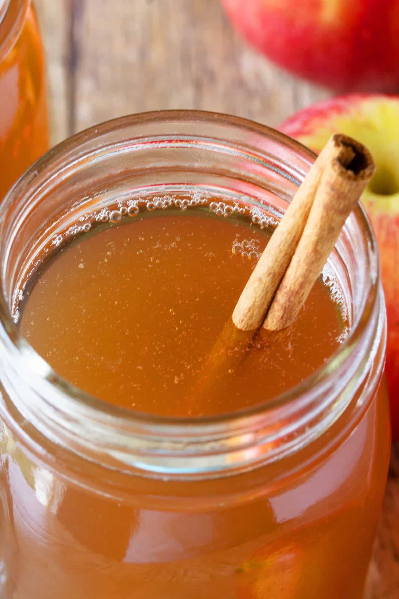 Slow Cooker Apple Cider Made From Scratch