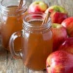 Cuddle up and stay warm with a mug of  spiced apple cider Slow Cooker Apple Cider From Scratch