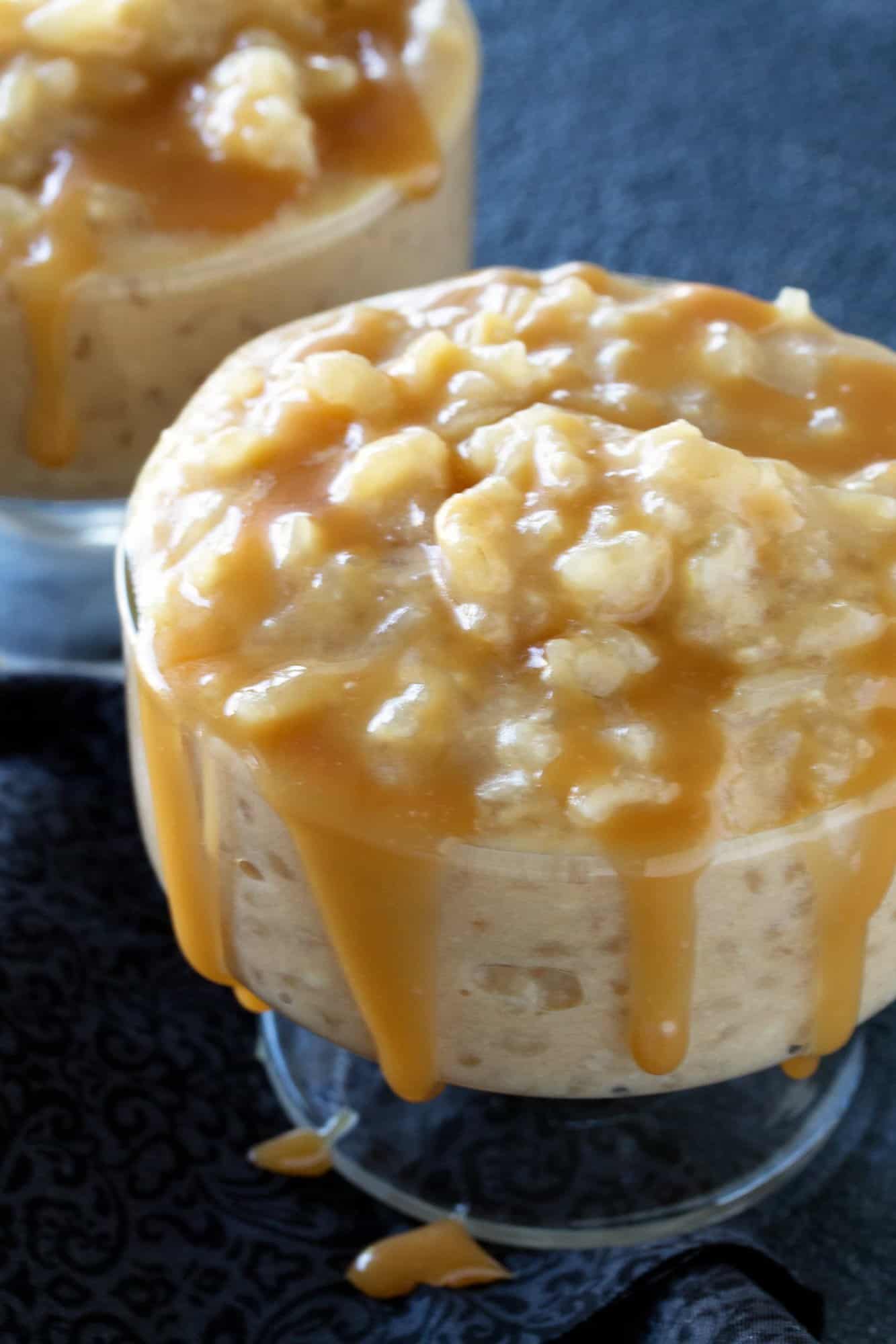 Salted Caramel Rice Pudding