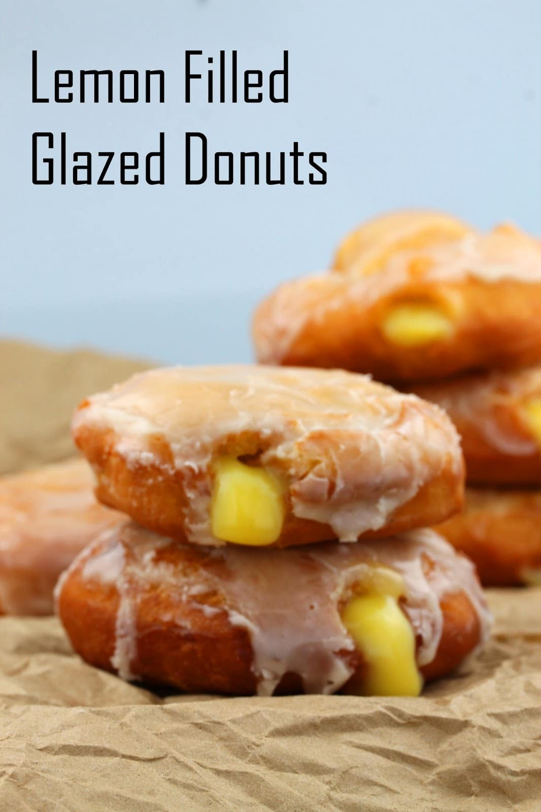 Lemon Filled Doughnuts