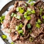 Korean Beef Bulgogi is a super easy way to enjoy tasty Korean food at home Korean Beef Bulgogi Recipe