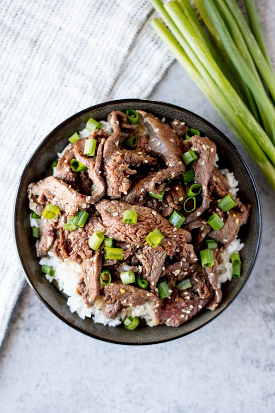 Korean Beef Bulgogi is a super easy way to enjoy tasty Korean food at home Korean Beef Bulgogi Recipe