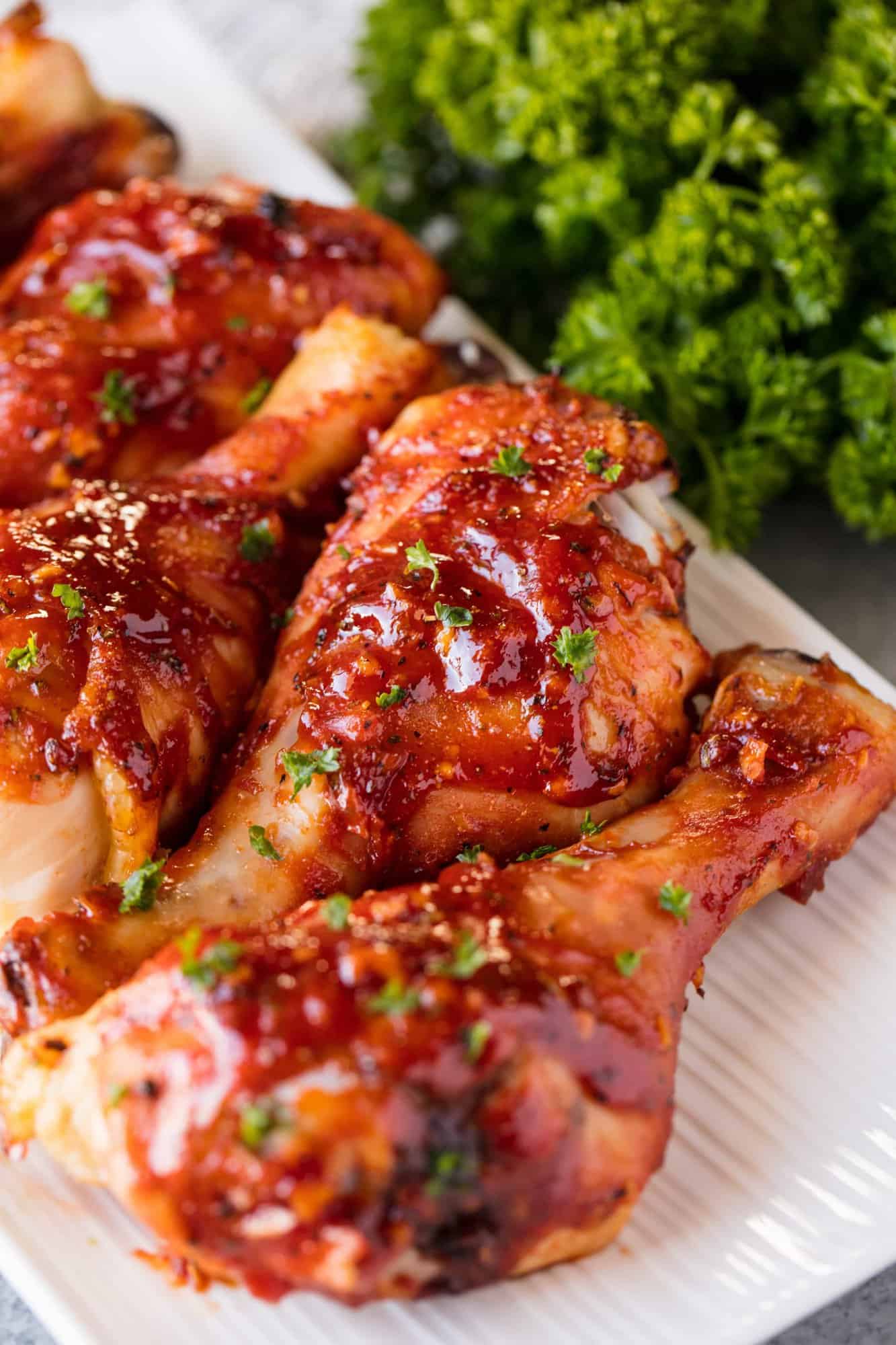 Honey Barbecue Chicken Drumsticks - Giratan