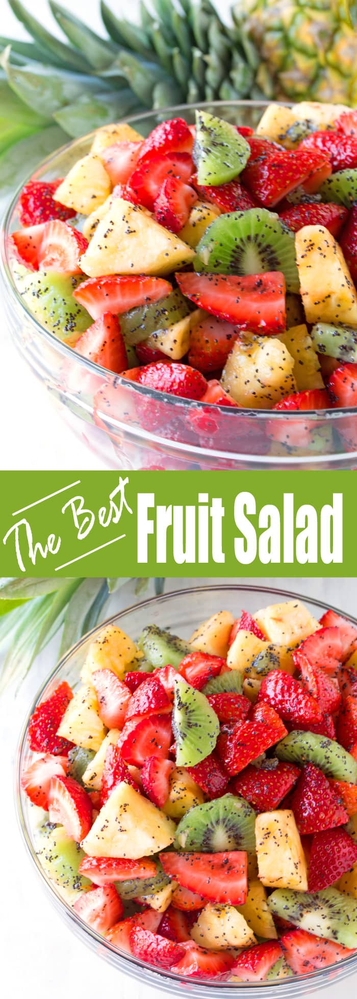 This winning combination of fruits drizzled with a lemon poppy seed dressing makes the bes Best Summer Fruit Salad