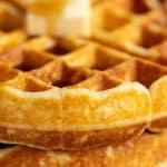 Making homemade waffles has never been easier Perfectly Easy Homemade Waffle Recipe