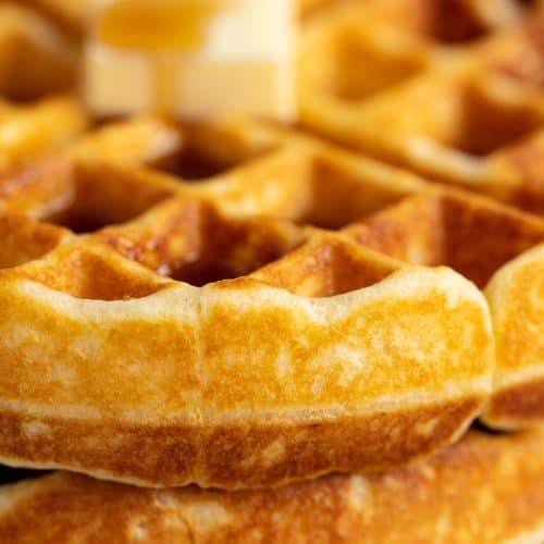 Perfectly Easy Homemade Waffle Recipe