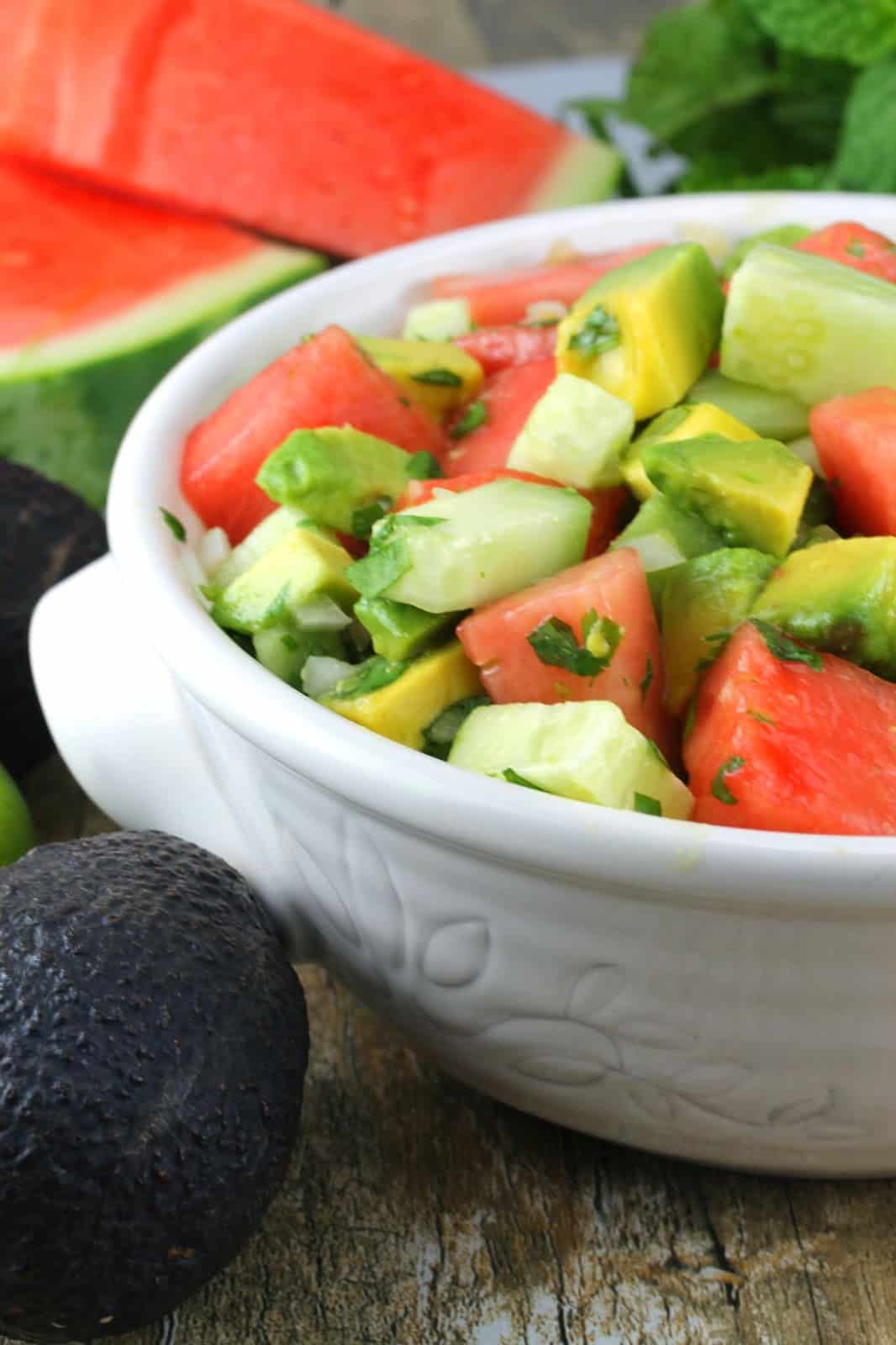 Watermelon  Avocado  and Cucumber Salad com - 37