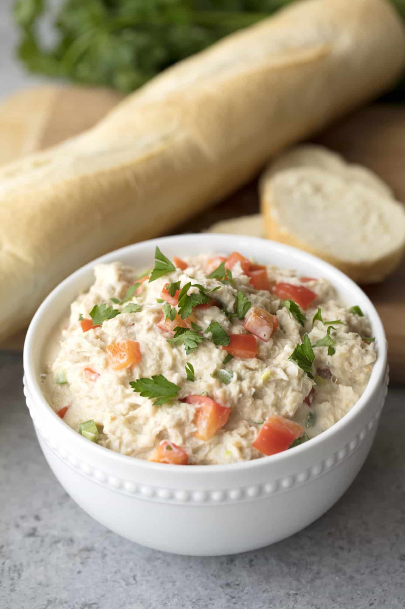 Free up time by making dip in the slow cooker. This Slow Cooker Spicy Crab Dip is a favorite at any party. It's the best crab dip you'll ever have!