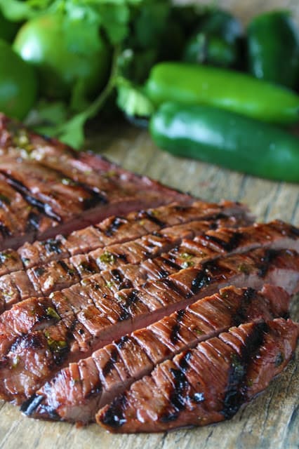 Marinated flank or skirt steak is grilled to perfection for the best Authentic Carne Asada Authentic Carne Asada