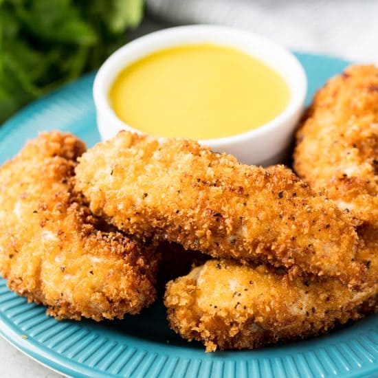 Cajun Fried Chicken Strips are super easy to make and full of cajun spices Cajun Fried Chicken Strips