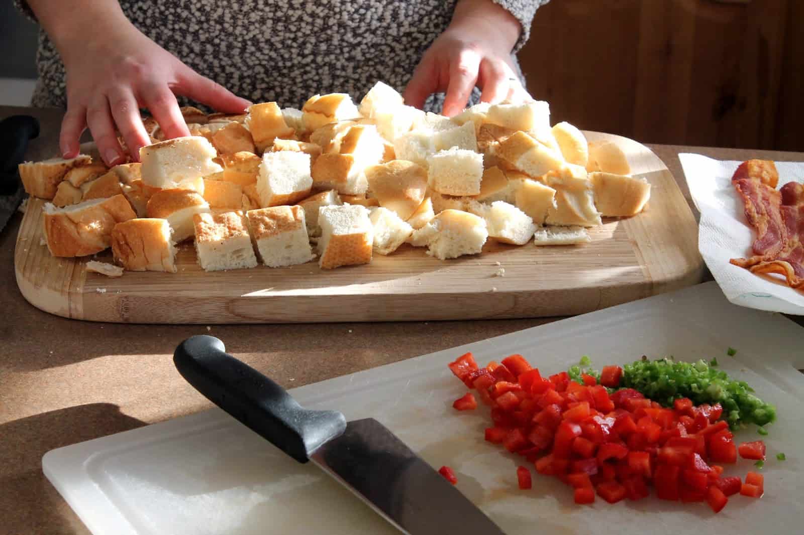 Southwestern Stuffing with Bacon  Jalapeno  and Bell Pepper com - 30