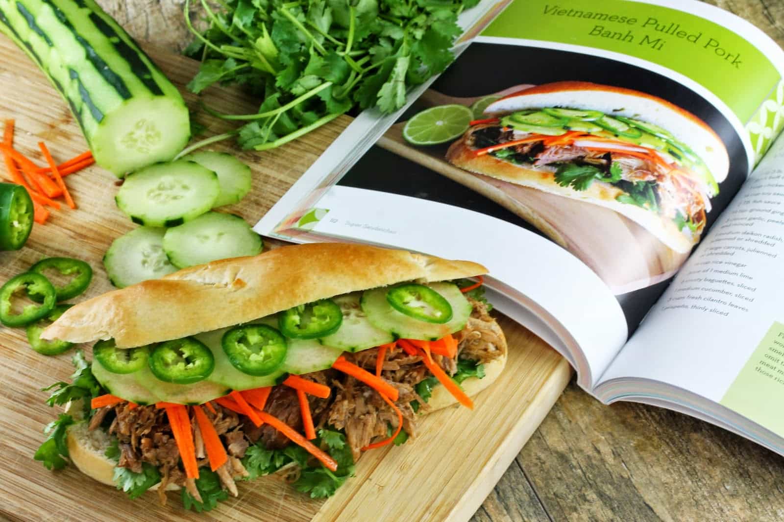 Slow Cooker Vietnamese Banh Mi Sandwich com - 36