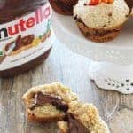 Bacon flavored muffins, with a creamy Nutella center. You can't go wrong combining bacon and Nutella!