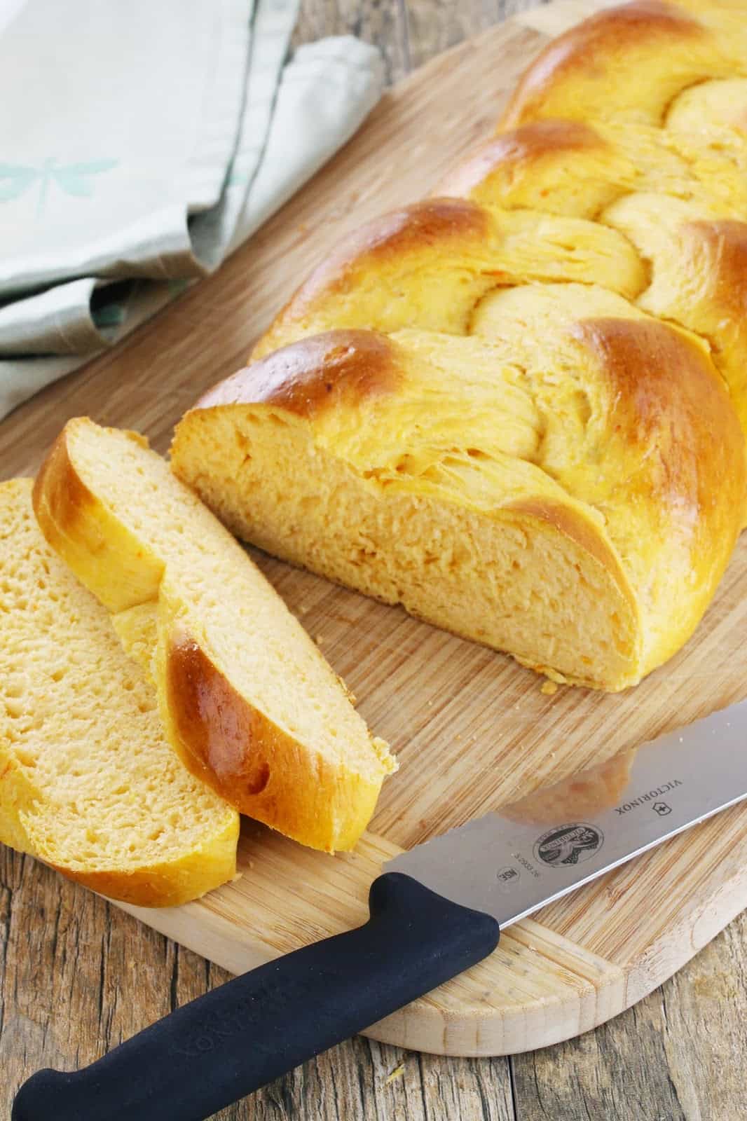 braided sweet potato bread - 92