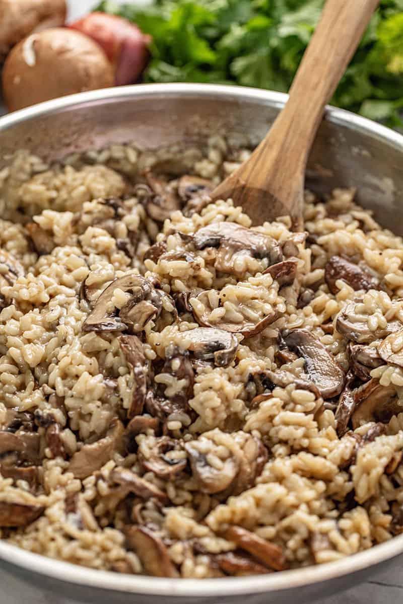 Easy Mushroom Risotto - 64