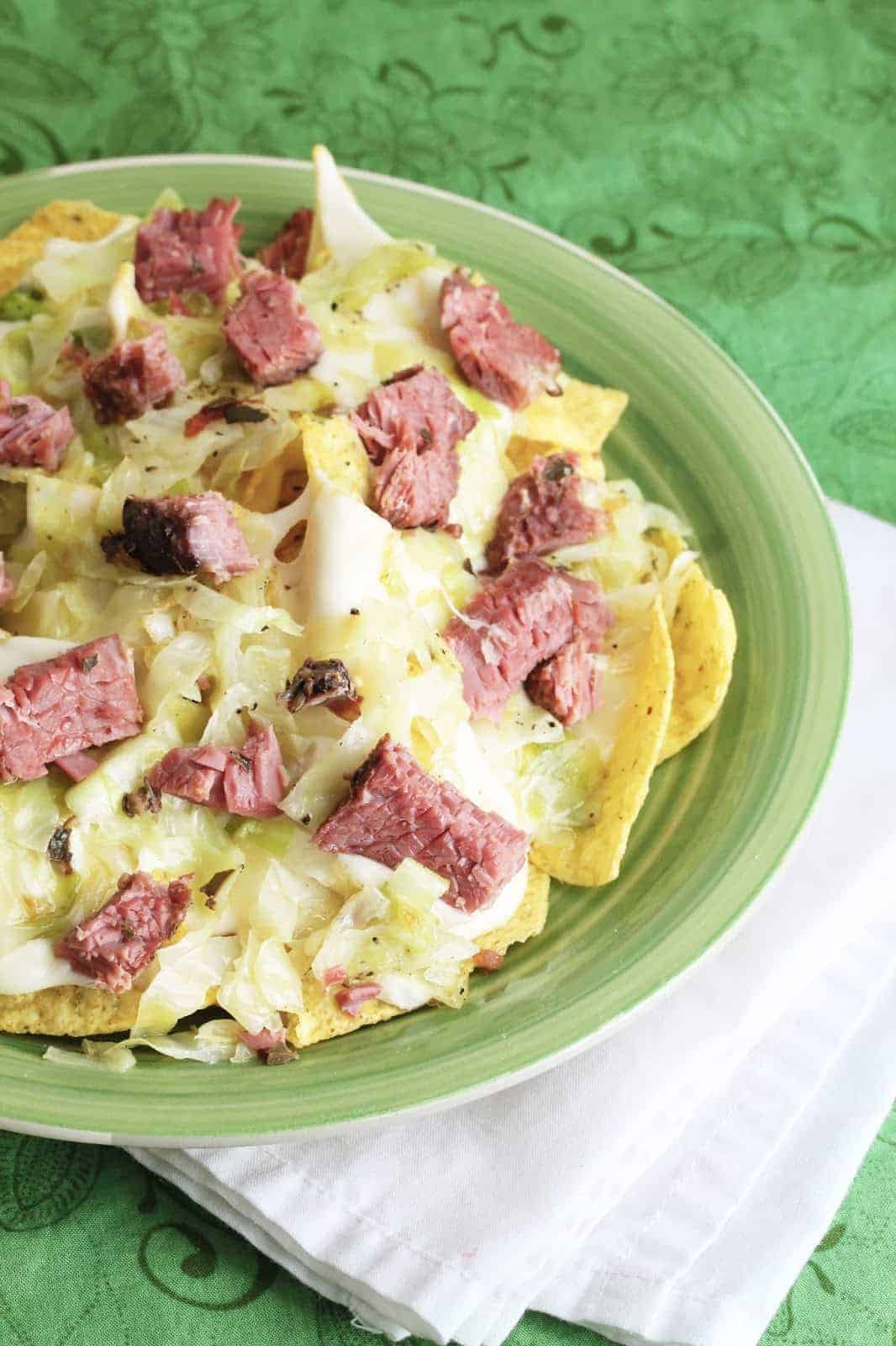 corned beef cabbage nachos - 64