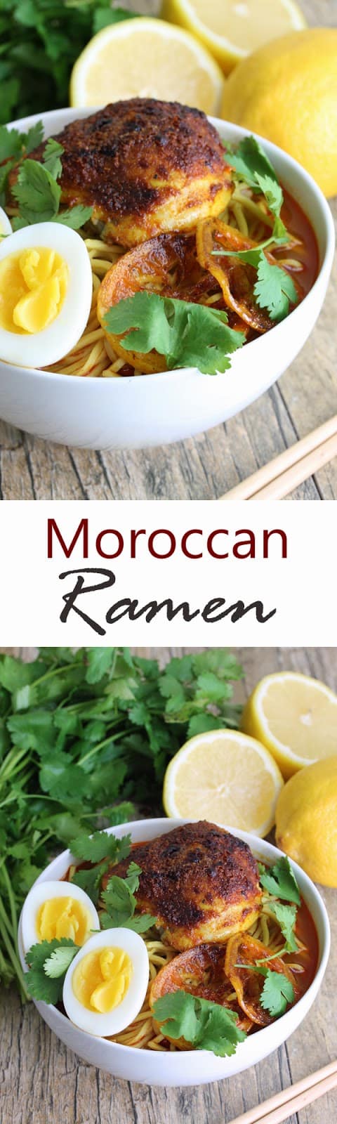 ve been working on some recipes using ramen noodles lately Moroccan Ramen