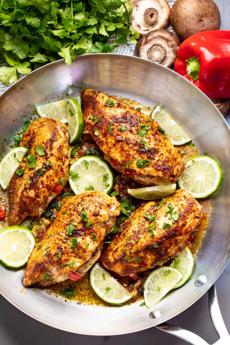 Fajita Stuffed Chicken Breasts - 79