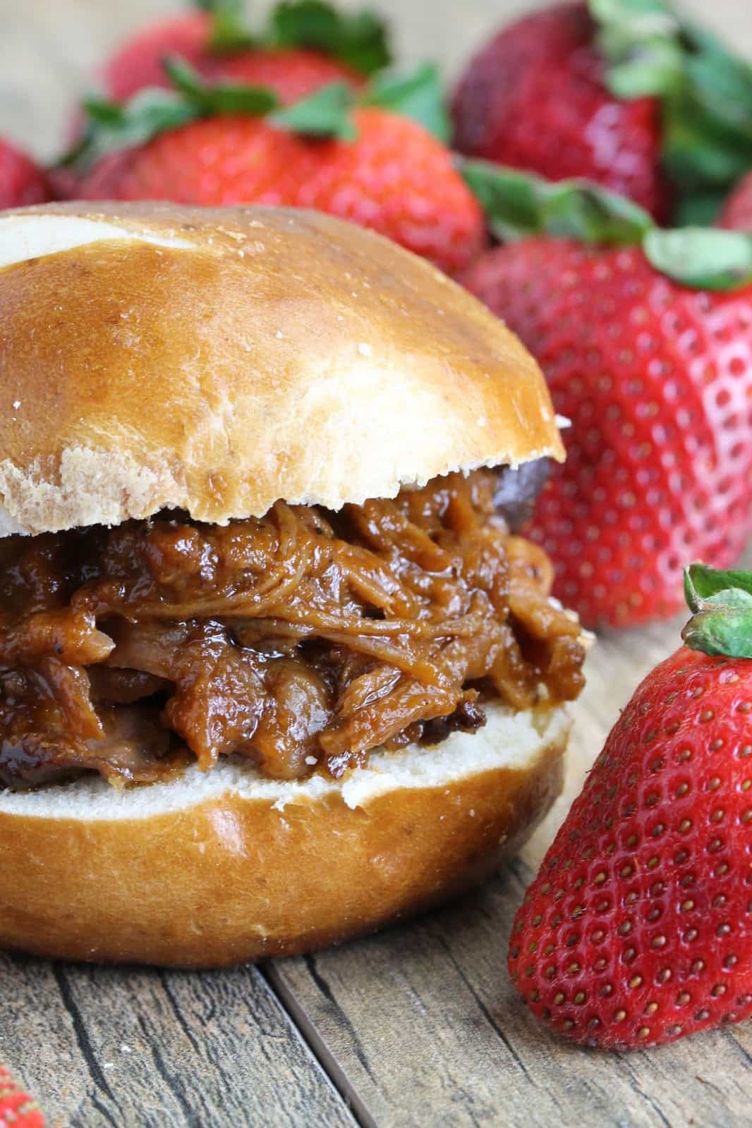 Slow Cooker Strawberry Chipotle BBQ Pulled Pork com - 34