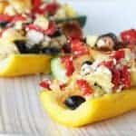 mediterranean zucchini boats with olives - 64