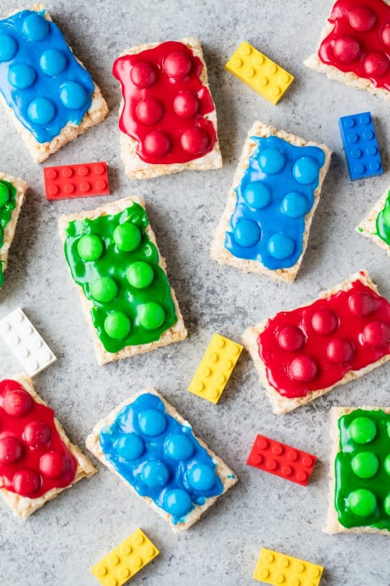 lego rice krispie treats