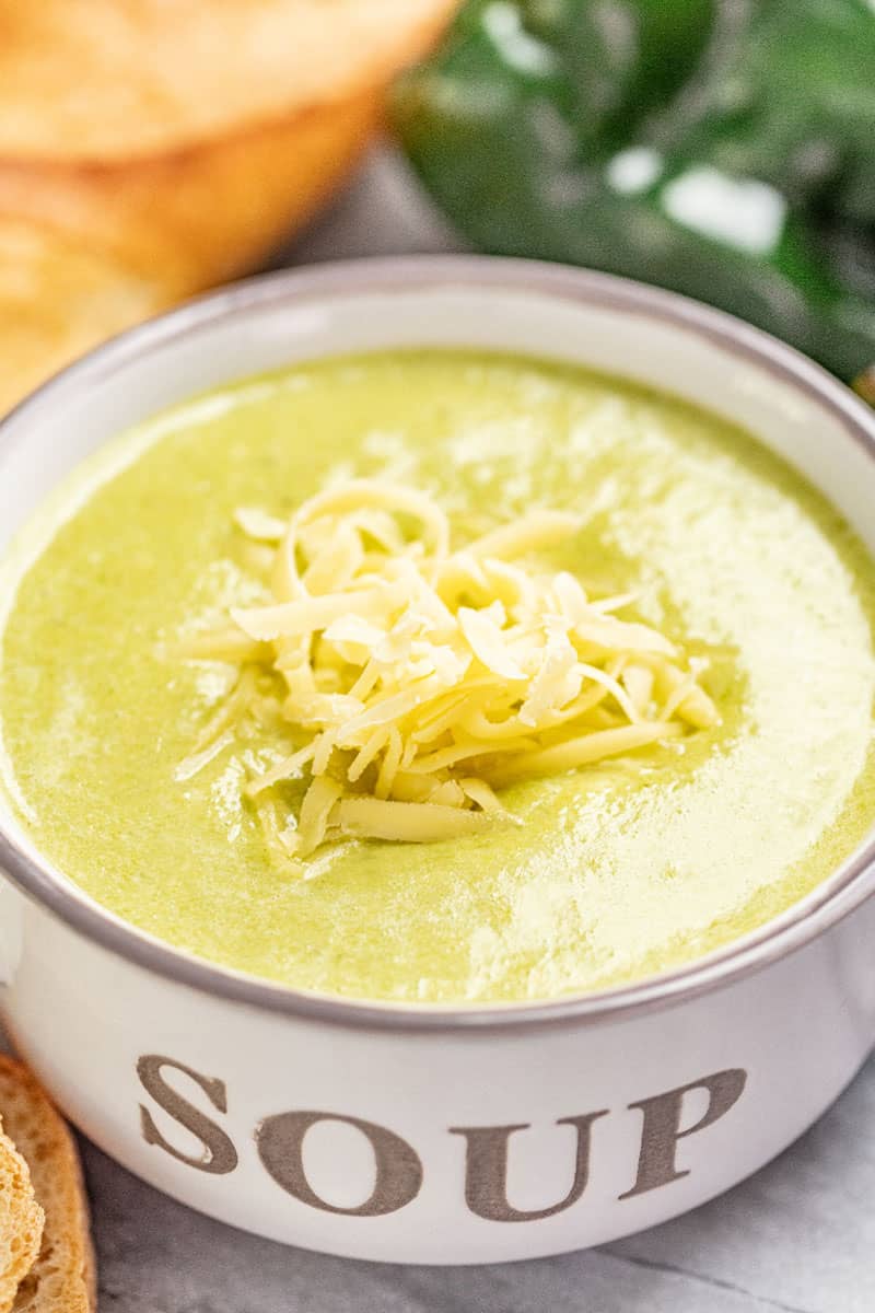 Roasted Poblano White Cheddar Soup - 44