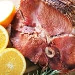 t get much easier and tastier than this Slow Cooker Ham with Orange Balsamic Glaze Slow Cooker Orange-Balsamic Glazed Ham