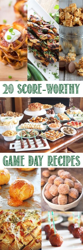  of the best game day appetizers from some of my blogging friends 20 Score-Worthy Game Day Recipes