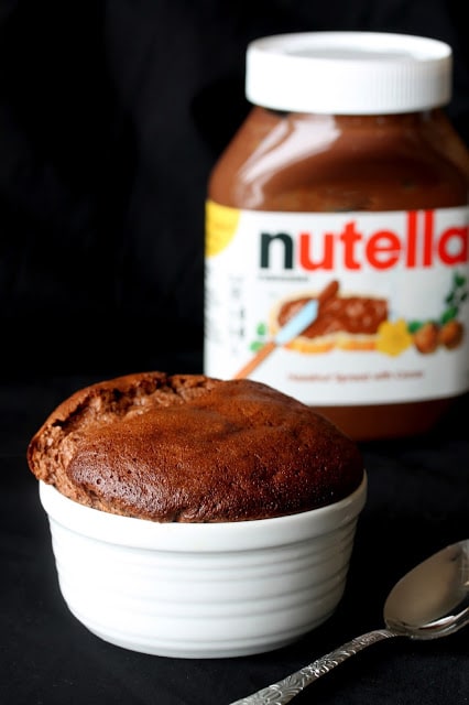 Savory bits of bacon hidden inside a warm and comforting Nutella souffle Easy Bacon Nutella Souffle plus 23+ More Nutella Recipes