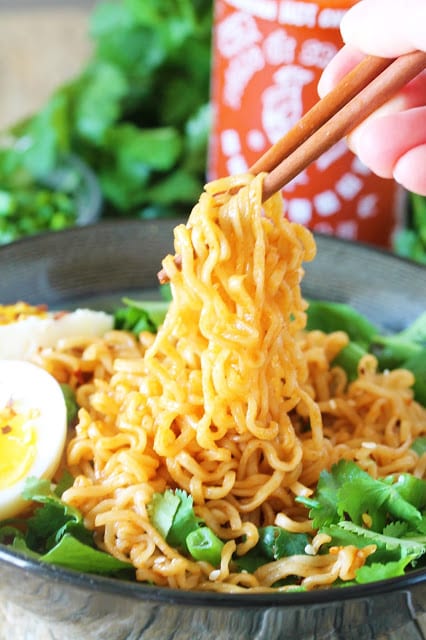 sriracha ramen