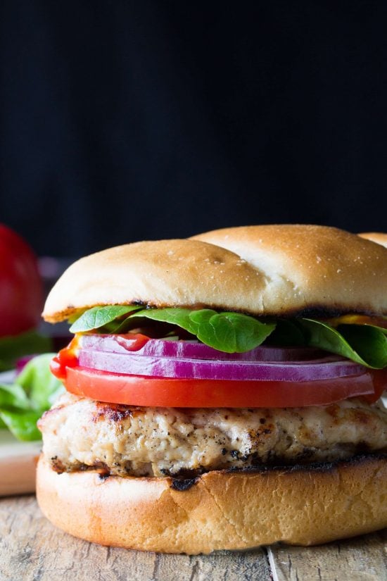 Juicy Grilled Turkey Burger Recipe