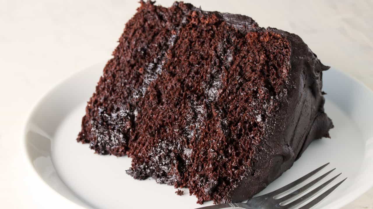 Moist, chocolatey perfection. This is the chocolate cake recipe you've been dreaming of!