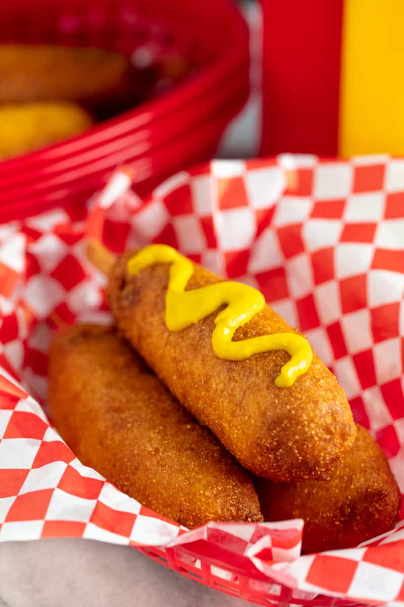 Disneyland Hand Dipped Corn Dogs